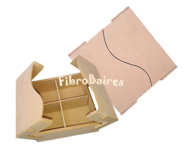 Cajas de té- FIBROBAIRES Artesanías en Madera