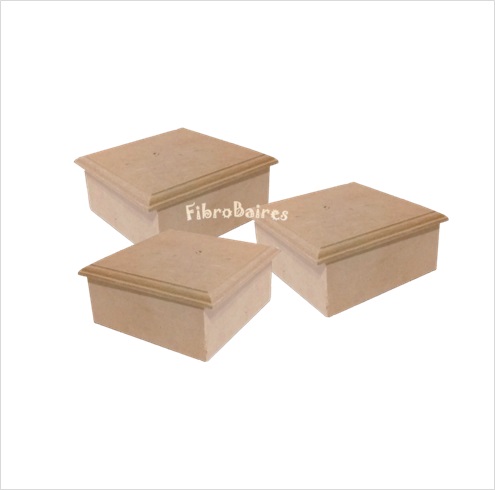 Caja de madera con tapa 10 x 30 cm